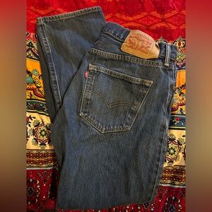 Levi's Relaxed Fit Denim Jeans - Classic Blue